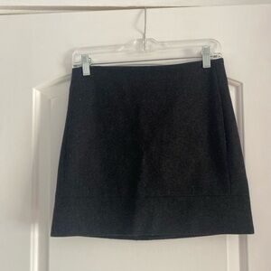 J. Crew Dark Gray Mini Skirt